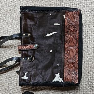 🔥❤️ Hand Tooled Weekender Bag